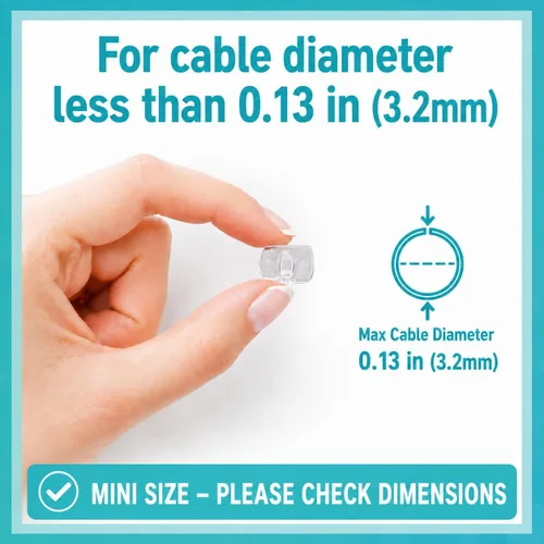 Miniatura 4 de MOVELYST 100 mini clips de luz transparentes con 120 tiras adhesivas, mini ganchos de pared para interiores sin daños para colgar, clips extraíbles