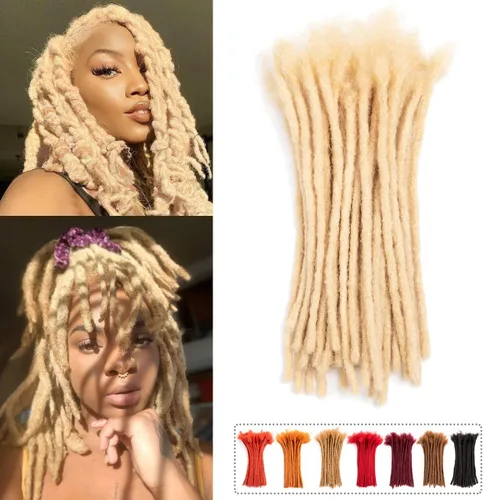 Miniatura 61 de Teresa - Extensión de cabello humano de 4 pulgadas de ancho, color rubio miel #27, 20 hebras, extensiones permanentes que se pueden teñir