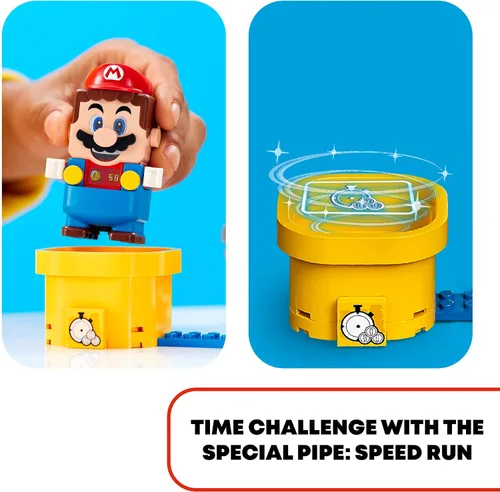 Miniatura 5 de LEGO - Juego de Super Mario Reznor Knockdown Expansion, kit de construcción 71390, juegos coleccionables para niños, 2021 (862 piezas)