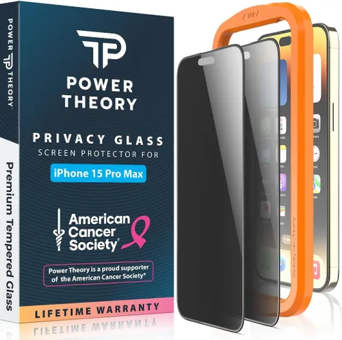 Miniatura 11 de Power Theory Protector de pantalla para iPhone 14 Pro Max, pantalla de vidrio templado de alta calidad para una máxima protección en tu iPhone 14