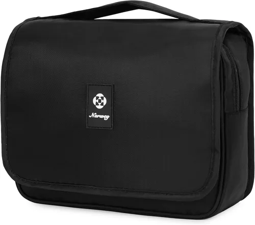 Miniatura 9 de Narwey Pequeña bolsa de aseo de viaje colgante para mujer, bolsa de viaje para artículos de tocador, bolsa organizadora de maquillaje, bolsas