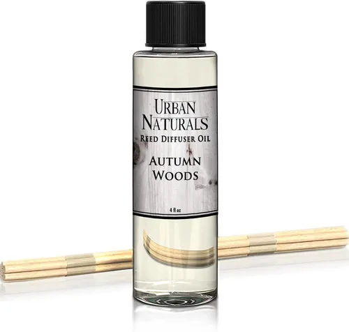 Miniatura 89 de Urban Naturals Recambio de aceite difusor de varillas ámbar y lavanda, lavanda relajante, ámbar cálido, aroma calmante para habitación, 4 onzas +
