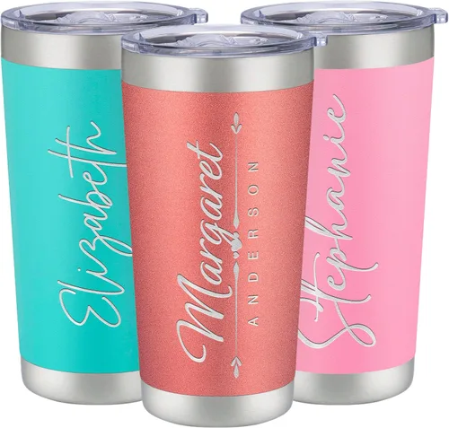 Miniatura 14 de Vasos de viaje personalizado de 20 y 30 onzas, con aislamiento