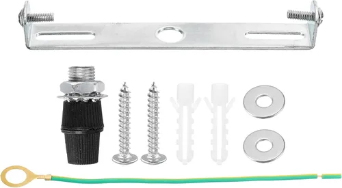 Miniatura 9 de MECCANIXITY Placa de luz de techo 3.150x0.709x0.630 in Soporte de montaje para lámpara de oficina en casa, 1 juego