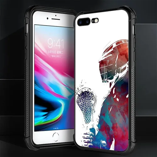 Miniatura 129 de Compatible con funda para iPhone 6 Plus/6s Plus,Bite Your Teeth Diseño de patrón asombroso, funda trasera dura de PC anti-arañazos y a prueba