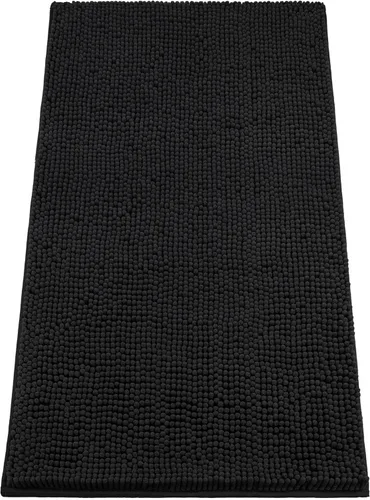 Miniatura 10 de Alfombra absorbente para perros para patas sucias, 120" x 36" alfombras de chenilla para interiores para la entrada, alfombra antideslizante lavable