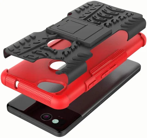 Miniatura 7 de Funda de teléfono para Google Pixel 2 con protector de pantalla y soporte, resistente, híbrida, resistente, accesorios de celda protectora Pixel2