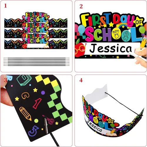 Miniatura 6 de WaaHome Paper Crown Hats