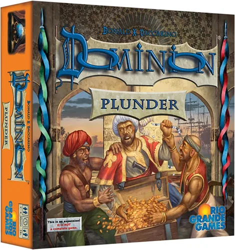 Rio Grande Games Dominion: Expansión de saqueo - Juego de cartas de estrategia, exploración marina y construcción de cubiertas, 2-4 jugadores