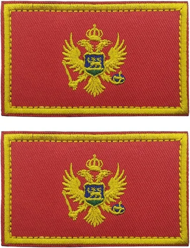 Miniatura 155 de 2 parches de bandera de Japón de AliPlus bordados tácticos militares moral parche apliques gancho y bucle