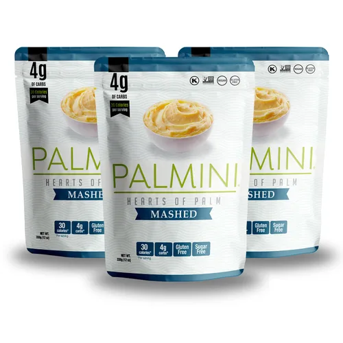Miniatura 10 de Palmini Puré Puré de palmera bajo en carbohidratos y bajos en calorías Keto, sin gluten, vegano y sin OMG, como se ve en Shark Tank