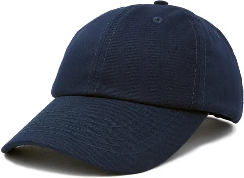 Miniatura 25 de DALIX Gorra plana de algodón, color marrón, náutico, rosa, rojo o blanco, para niños o jóvenes