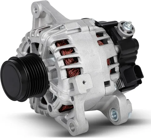 Miniatura 35 de Alternador apto para Chevy para Buick, reemplazo de alternador de alto rendimiento para 1 un cable autoexcitante, para alternador GM Chrome ADR0335