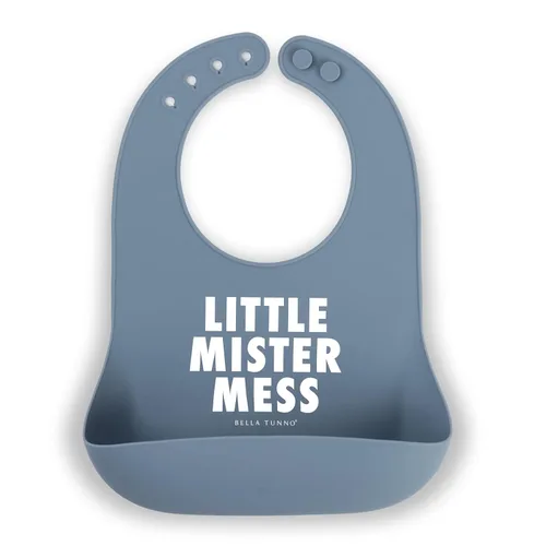Miniatura 17 de Bella Tunno Wonder Bib - Baberos de silicona ajustables para bebés niñas, silicona duradera e impermeable libre de BPA, Taco Bell Taco Belle