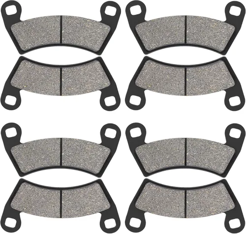 Miniatura 5 de AHL Pastillas de freno delanteras y traseras para POLARIS 700 Ranger Crew EFI 4x4 2009/800 Ranger 6x6 2010-2015 / RZR-4 XP900 RZR XP4 900