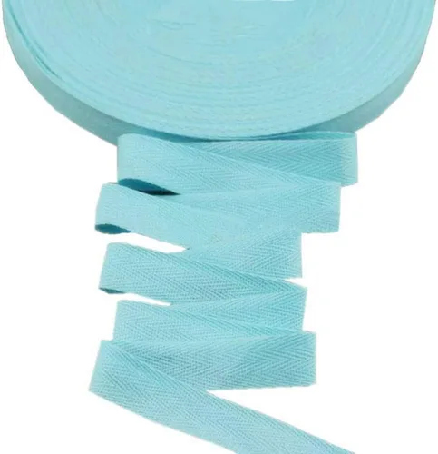 Miniatura 24 de Cinta de algodón de 50 yardas de ancho de 3/4 pulgadas de ancho, cinta de sarga de tela de espiga para encuadernación al sesgo, envoltura