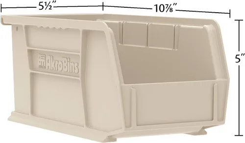 Miniatura 3 de Contenedores apilables 30230 de Akro-Mils, de plástico, 11 x 5 x 5 pulgadas, 12