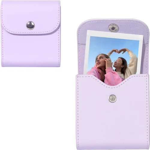 Miniatura 17 de Álbum de fotos cuadrado para cámara instantánea Fujifilm Instax Square SQ1 SQ40 SQ20 SQ10 SQ6 SP-3 película instantánea de 2.9 x 3.4 pulgadas, bolsa