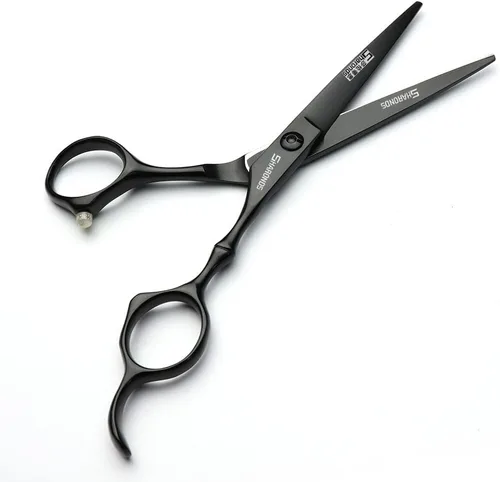 Miniatura 3 de Juego de tijeras de peluquería de 6/7 pulgadas para peluquería, tijeras para el cabello, herramientas de peinado (5.5 tijeras planas)