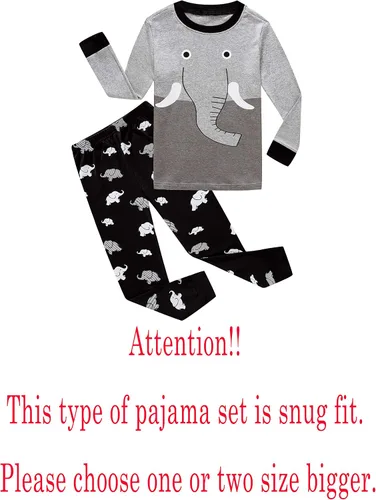 Miniatura 2 de Family Feeling Conjuntos de pijamas para niños pequeños 100 algodón pijamas para niños pequeños