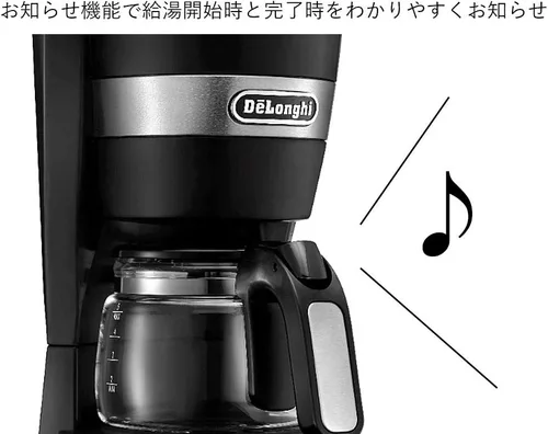 Miniatura 8 de DeLonghi cafetera por goteo ICM14011J (negro)