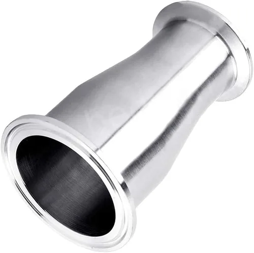 Miniatura 3 de Beduan Reductor Tri Clamp Férula Acero Inoxidable 304 Instalación Sanitaria Tubo de 2" OD a 1-1/2" Tubo OD (Paquete de 2)