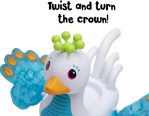 Miniatura 7 de Playskool Glo Friends - Hugbug & Harmony Pop, Push & Roll! - Vehículo cisne - Insecto brillante - Juguete SEL - A partir de 2 años