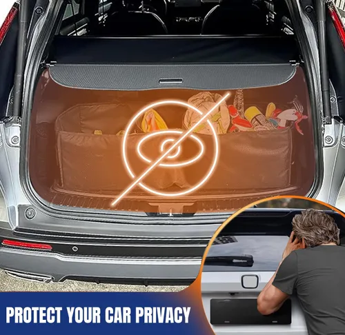 Miniatura 3 de GZSH Funda de Carga para Honda CRV 2023 2024 2025 con Aleta Extra Honda CRV Funda de Carga de Textura de Fibra de Carbono Compatible con Honda CRV