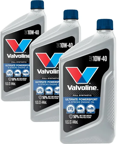 Miniatura 10 de Valvoline Aceite de motor sintético completo Powersport de 4 tiempos, 1 cuarto de galón (paquete de 6)