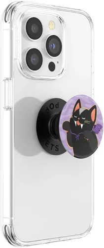 Miniatura 2 de Agarre para teléfono de PopSockets con soporte expansible, agarre adhesivo, PopSocket de Halloween - Colmillo Colmillo Tástico