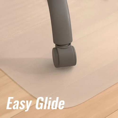 Miniatura 3 de Tapete para silla de oficina para suelo de madera dura y azulejos, 36 x 48 pulgadas, antideslizante, protector de piso resistente, fácil