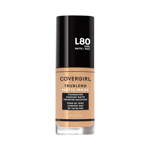 Miniatura 39 de COVERGIRL TruBlend Base Líquida Mate Made, Porcelana Clara, 1 Fl Oz FERIA DE PORCELANA