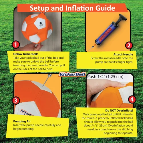 Miniatura 4 de Kickerball – Pelota de fútbol curva y con efecto – Patea como los profesionales, gran regalo para niños y niñas – Perfecto para partido o juego al