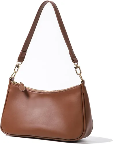 Miniatura 42 de VODIU Bolsos de mano con 2 correas extraíbles y cierre de cremallera, bolsos cruzados, bolso de hombro para mujer