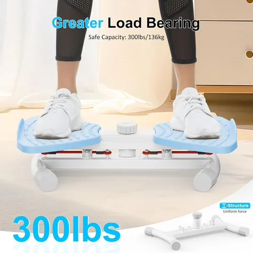 Miniatura 3 de Waist Twister Machine with Resistance Band, Silent Exercise Twist Board for Core & Belly Fat Workout, Non-Slip Home Fitness Disc for Men & Women