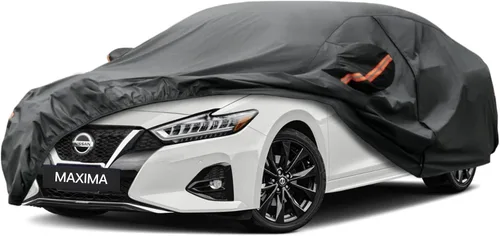 Miniatura 17 de Kayme Funda de automóvil de 6 capas para Audi A4 Sedan (2011-2023), impermeable para todo tipo de clima, cubierta exterior completa, protección