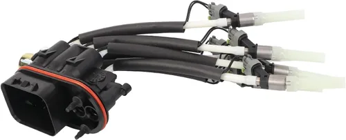 Miniatura 6 de Inyector Spider de Combustible de 6 Cilindros con Soporte, Kit de Inyector de Combustible Compatible con Chevy GMC Pickup 4.3L Reemplazo #FJ503
