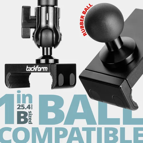Miniatura 4 de Tackform Enduro 25MAXX - Soporte para teléfono – Tensión de resorte optimizada para motocicleta y terreno todoterreno agresivo SXS 1 pulgada
