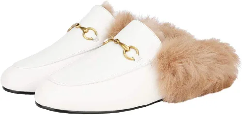 Miniatura 2 de ARQA - Mocasines de piel, sin talón ni cordones, de tacón bajo, para mujer.