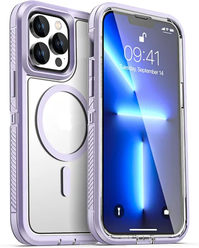 Miniatura 46 de AICase Funda para iPhone 13/14/16e [Compatible con Magsafe], Protección contra caídas de alta resistencia, Defensa multicapa, Grado militar