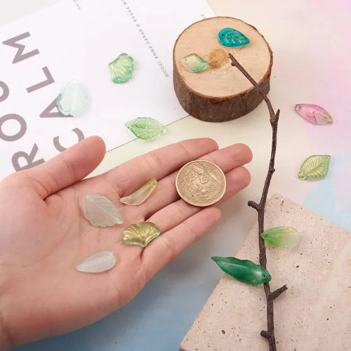 Miniatura 5 de Colgantes de hoja de vidrio, Vidrio, vidrio