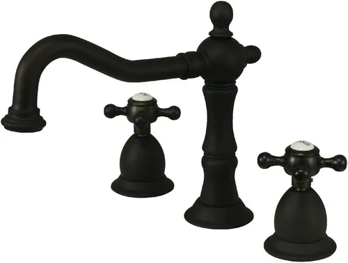 Miniatura 10 de Kingston Brass KS1970BX - Grifo de baño extendido de 8 pulgadas, negro mate Mate negro