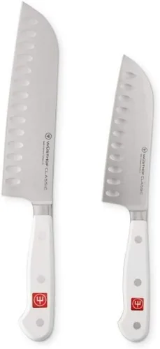 Miniatura 4 de Wüsthof Cuchillo Santoku clásico, blanco, 7