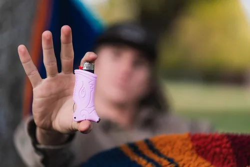 Miniatura 4 de Toker Poker - Estuche para encendedor Bic Multiherramienta, Colección Alice - Herramienta Todo en Uno para Acampar y Otros (HoneyHatter)