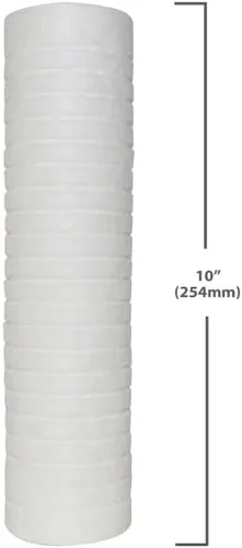 Miniatura 3 de Appli Parts APFC-105P - Paquete de 4 cartuchos de repuesto de filtro de agua de sedimentos de 10 pulgadas compatible con unidades RO y sistemas
