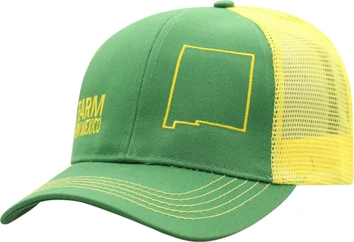 Miniatura 167 de John Deere Gorra de béisbol con logotipo y malla trasera con contraste, para hombre