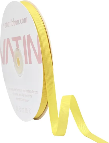 Miniatura 192 de Vatin - Rollo de cinta de grogrén, rollos de 25-50 yardas, perfecto para decoración de bodas, coronas, baby showers, envolturas de paquete de regalo