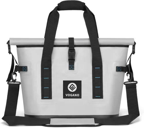 Miniatura 8 de Vogano Bolsa de enfriador suave de 40 latas - Bolsa de enfriador grande aislada a prueba de fugas con sello impermeable de rollo superior Hielera