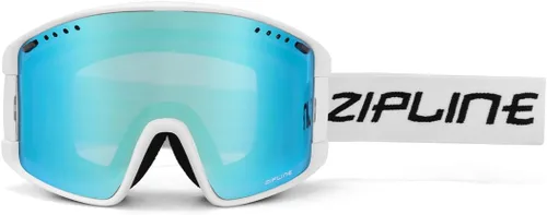 Miniatura 11 de Gafas de esquí Zipline KLIK - Lentes magnéticas sin niebla, policarbonato cilíndrico doble, ventilación ajustable, sistema de lente magnética