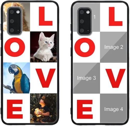 Miniatura 361 de Funda de teléfono personalizada para Samsung Galaxy S22+ / S22 Plus 5G, funda de TPU suave de vidrio templado antiarañazos personalizada con foto